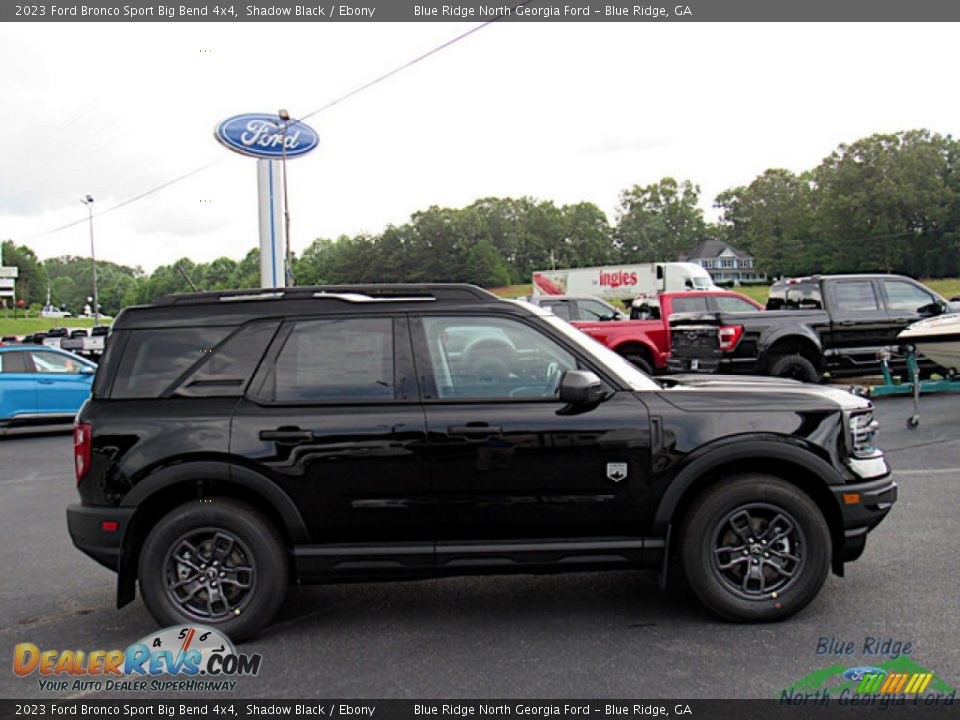 2023 Ford Bronco Sport Big Bend 4x4 Shadow Black / Ebony Photo #6