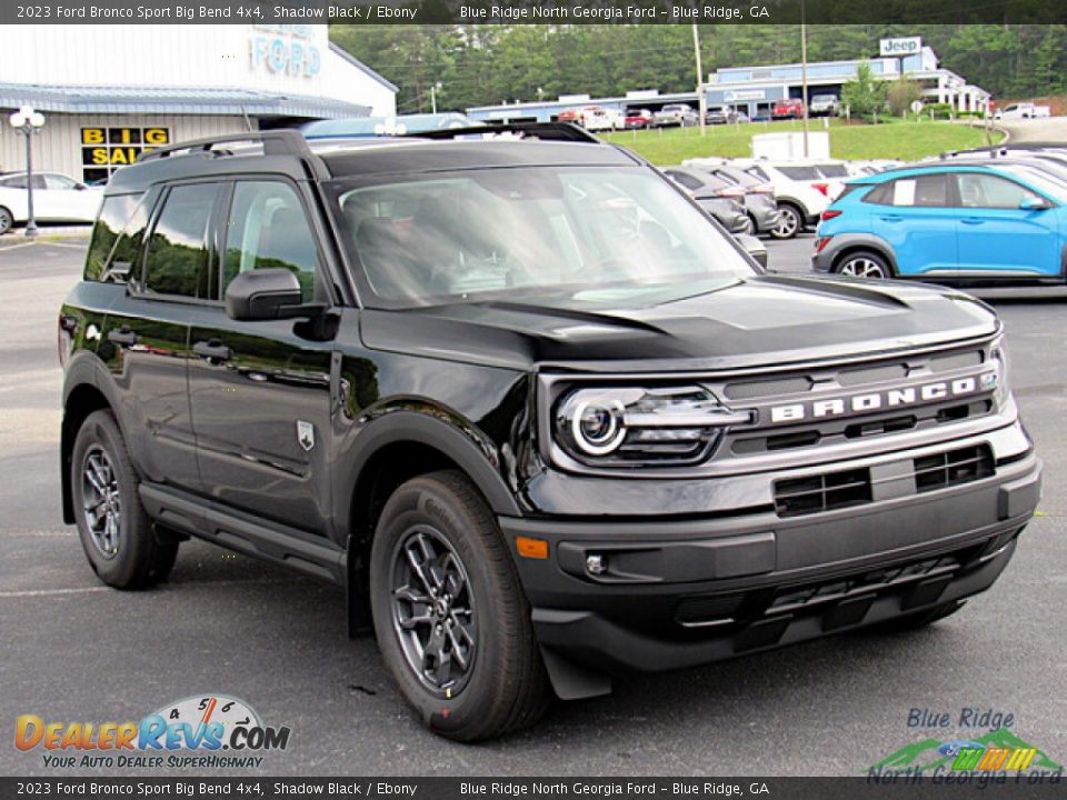 2023 Ford Bronco Sport Big Bend 4x4 Shadow Black / Ebony Photo #7