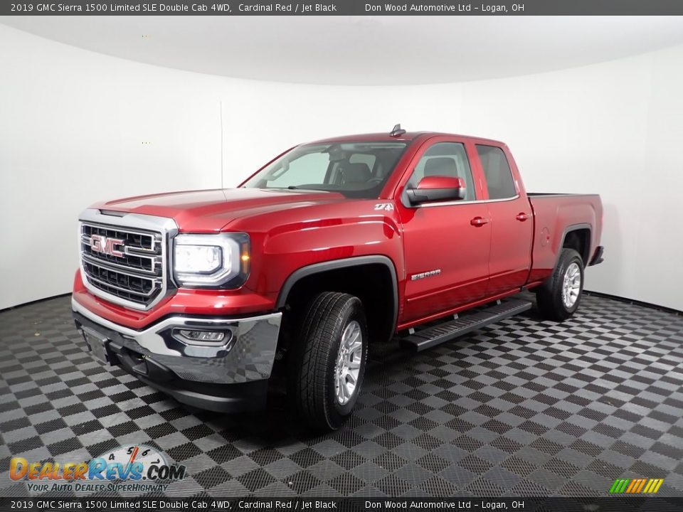 Cardinal Red 2019 GMC Sierra 1500 Limited SLE Double Cab 4WD Photo #6