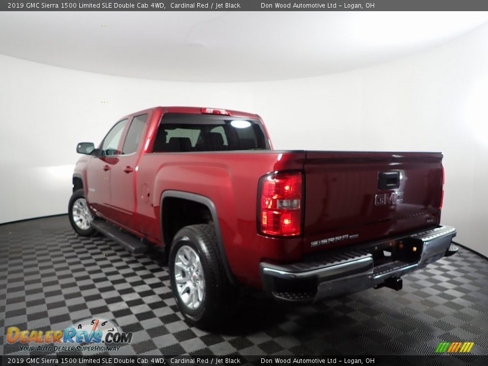 Cardinal Red 2019 GMC Sierra 1500 Limited SLE Double Cab 4WD Photo #7