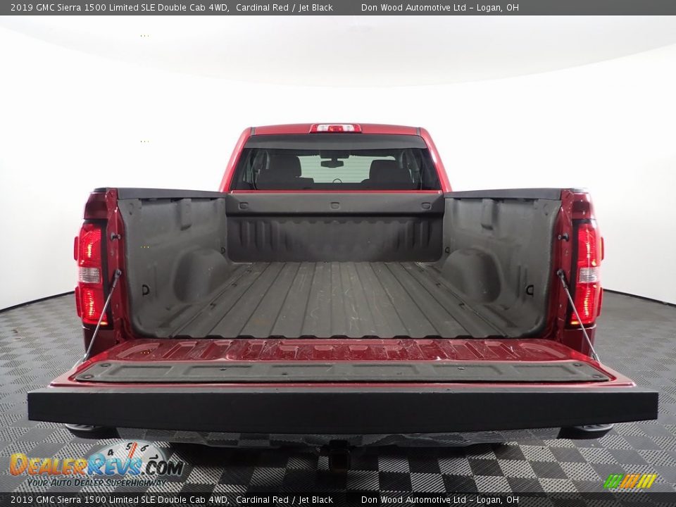 2019 GMC Sierra 1500 Limited SLE Double Cab 4WD Cardinal Red / Jet Black Photo #9