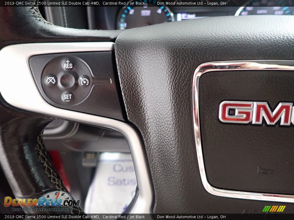 2019 GMC Sierra 1500 Limited SLE Double Cab 4WD Steering Wheel Photo #16