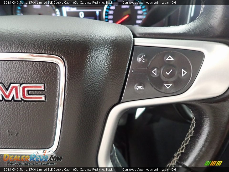 2019 GMC Sierra 1500 Limited SLE Double Cab 4WD Steering Wheel Photo #17