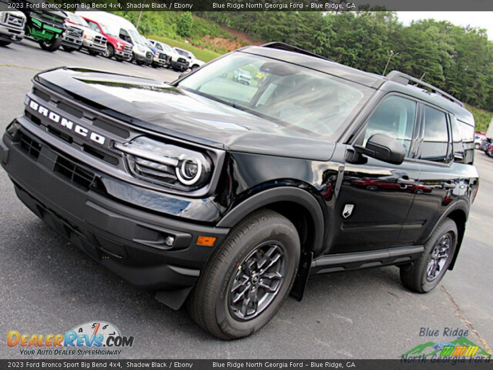 2023 Ford Bronco Sport Big Bend 4x4 Shadow Black / Ebony Photo #22