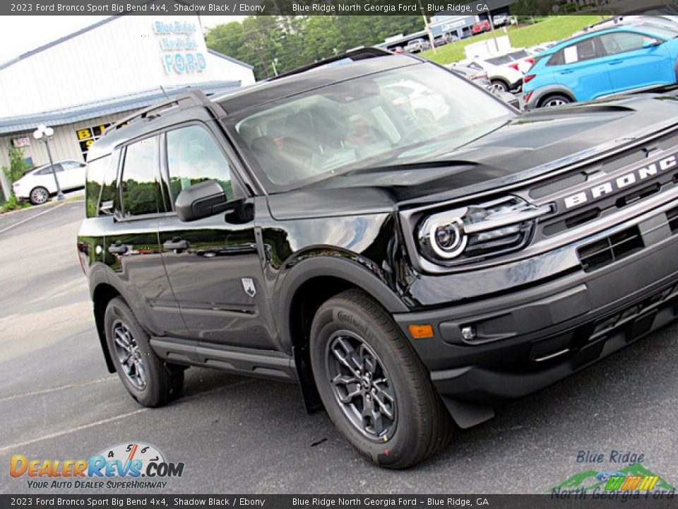 2023 Ford Bronco Sport Big Bend 4x4 Shadow Black / Ebony Photo #23
