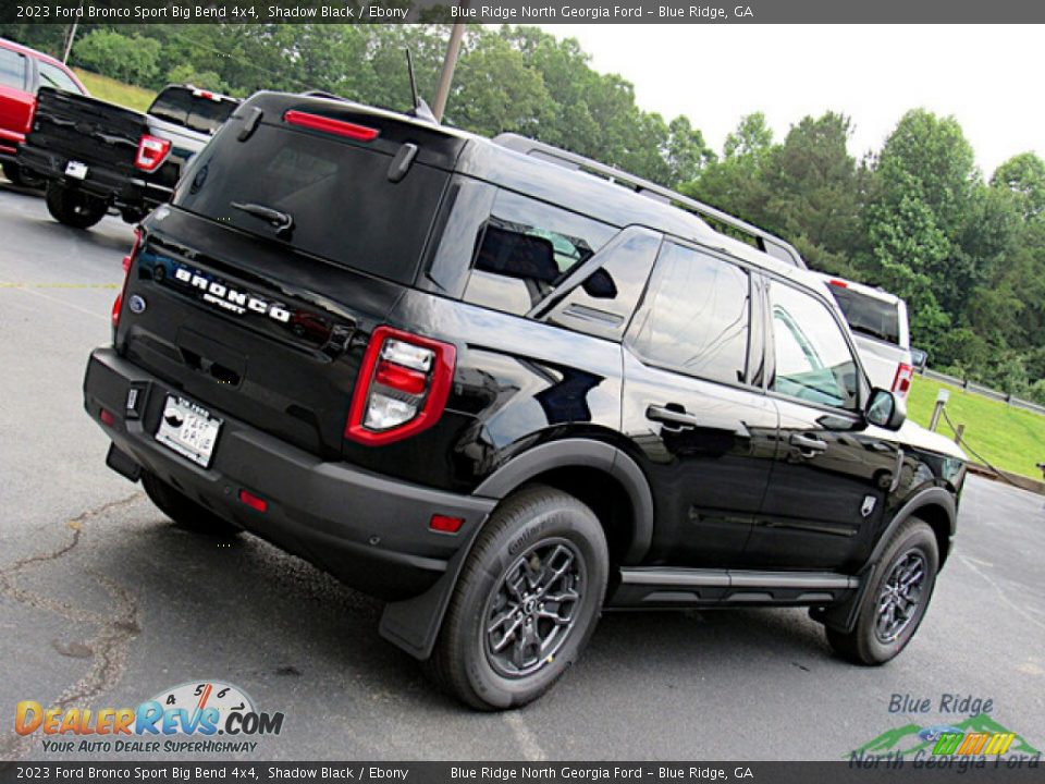 2023 Ford Bronco Sport Big Bend 4x4 Shadow Black / Ebony Photo #24