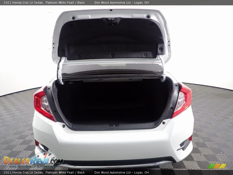 2021 Honda Civic LX Sedan Platinum White Pearl / Black Photo #8