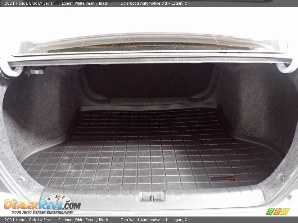 2021 Honda Civic LX Sedan Platinum White Pearl / Black Photo #9