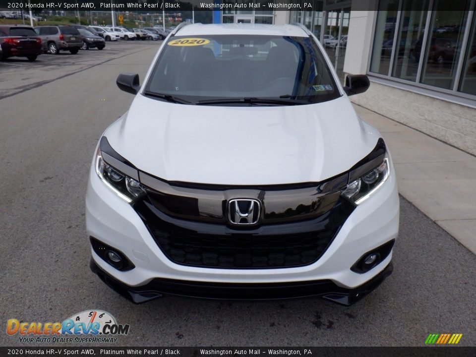 2020 Honda HR-V Sport AWD Platinum White Pearl / Black Photo #3
