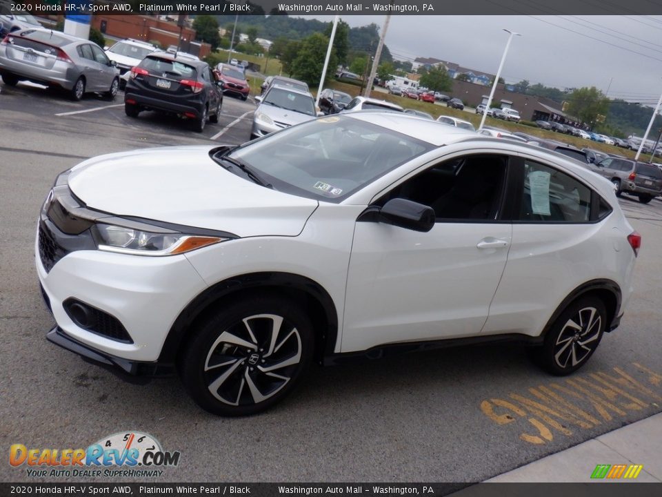 Platinum White Pearl 2020 Honda HR-V Sport AWD Photo #5