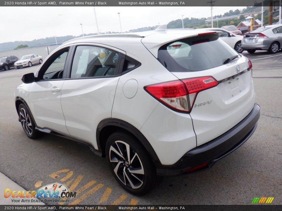 Platinum White Pearl 2020 Honda HR-V Sport AWD Photo #6