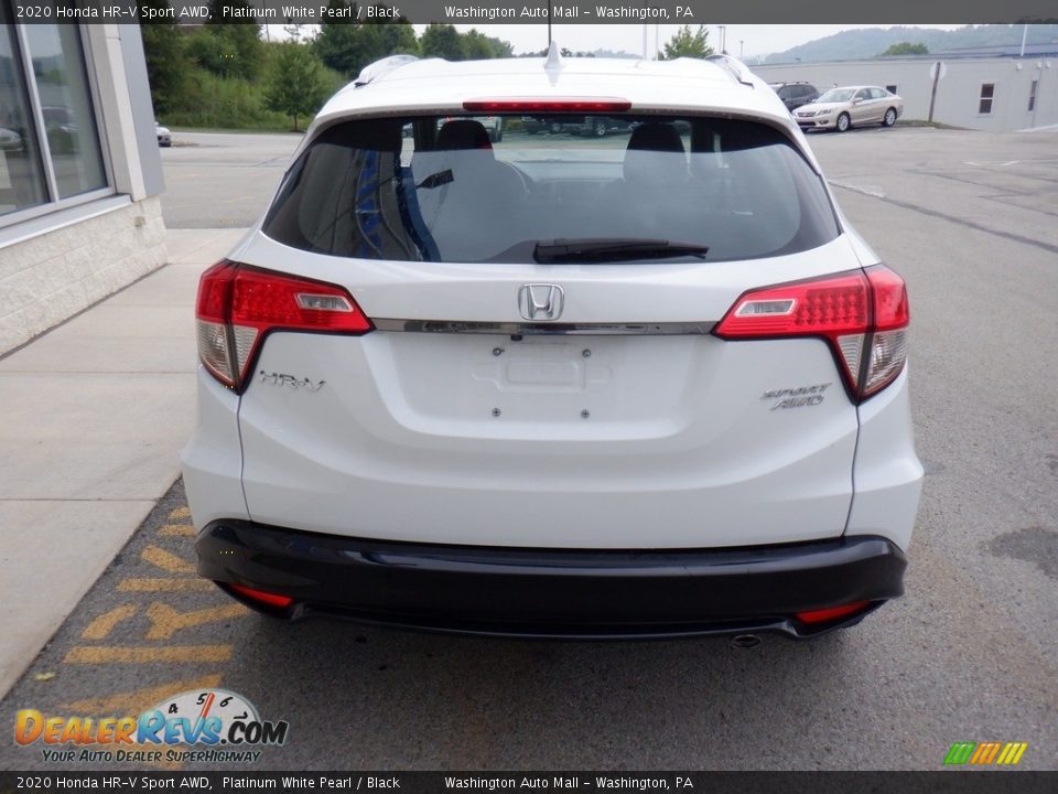 Platinum White Pearl 2020 Honda HR-V Sport AWD Photo #7