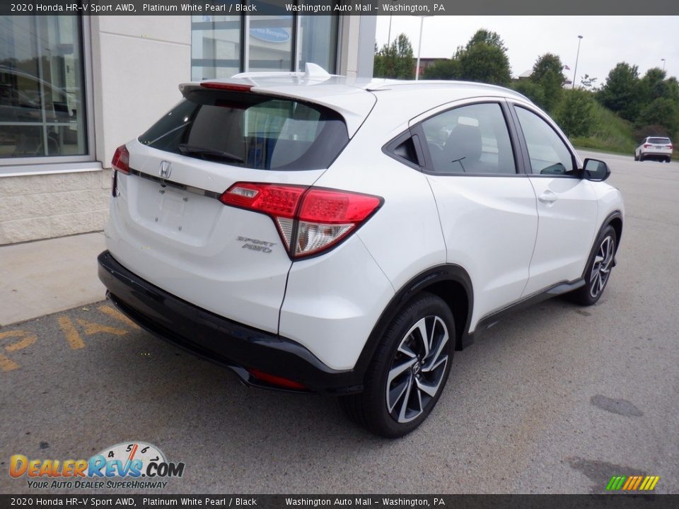 Platinum White Pearl 2020 Honda HR-V Sport AWD Photo #8