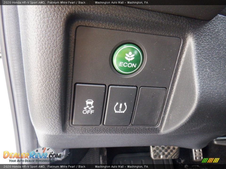 2020 Honda HR-V Sport AWD Platinum White Pearl / Black Photo #12