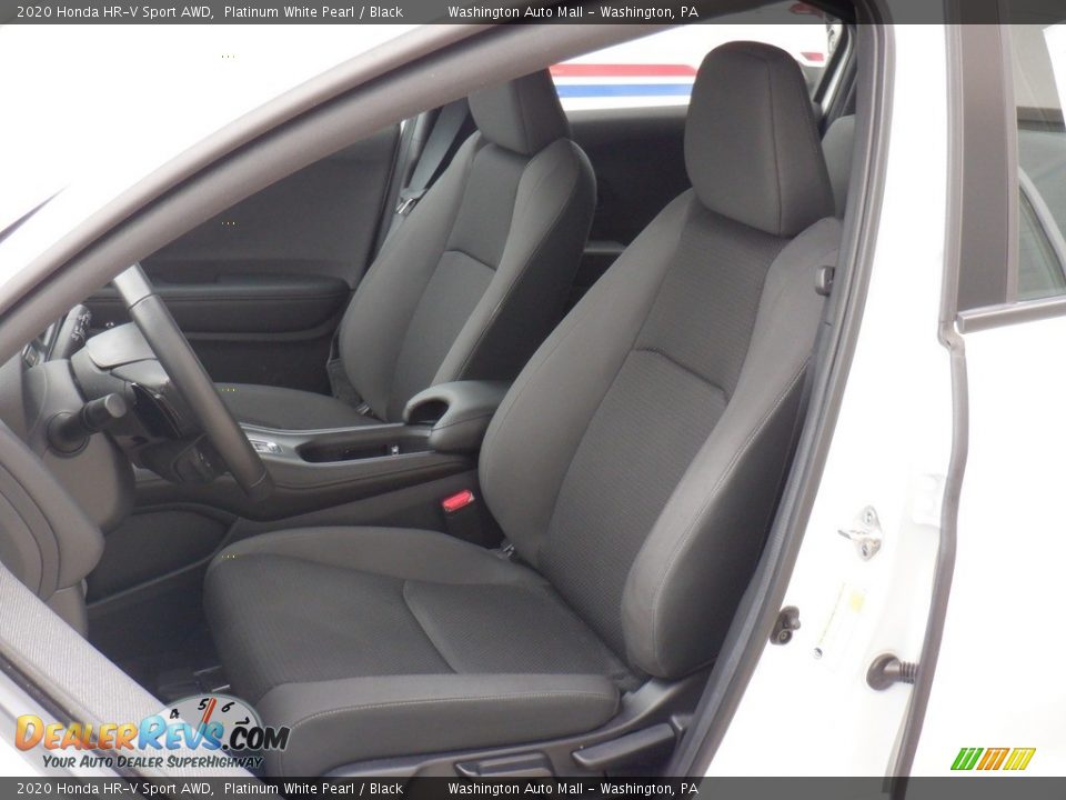 Front Seat of 2020 Honda HR-V Sport AWD Photo #13