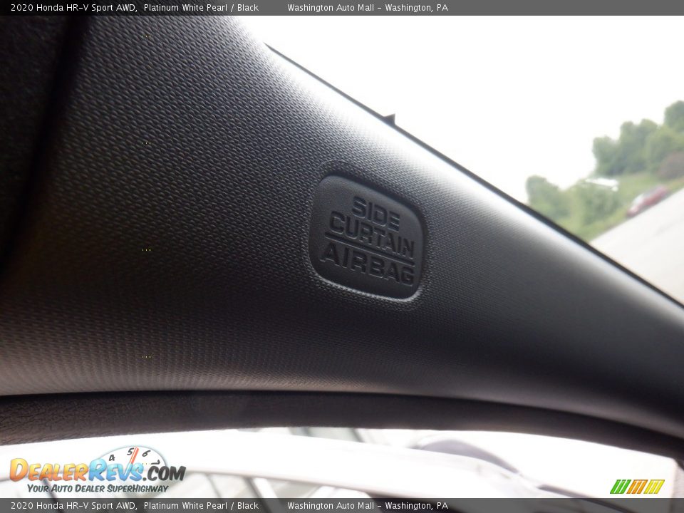 2020 Honda HR-V Sport AWD Platinum White Pearl / Black Photo #19