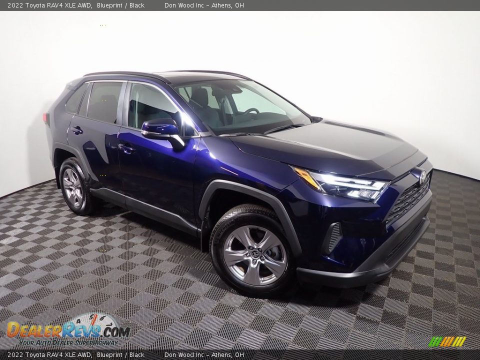 2022 Toyota RAV4 XLE AWD Blueprint / Black Photo #4