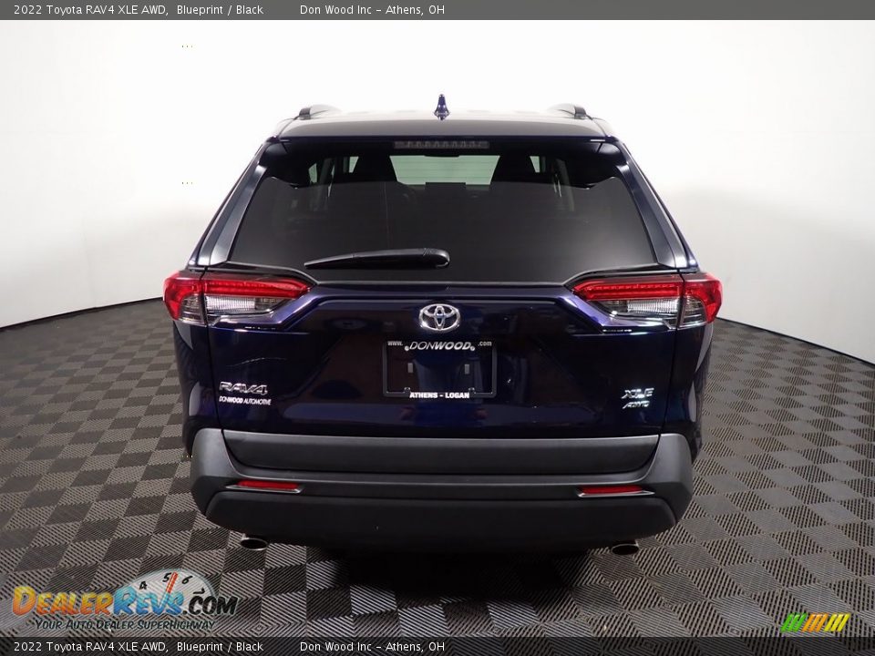 2022 Toyota RAV4 XLE AWD Blueprint / Black Photo #12