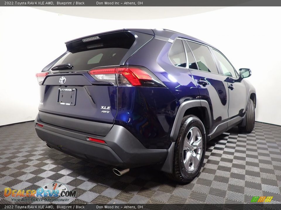 2022 Toyota RAV4 XLE AWD Blueprint / Black Photo #16