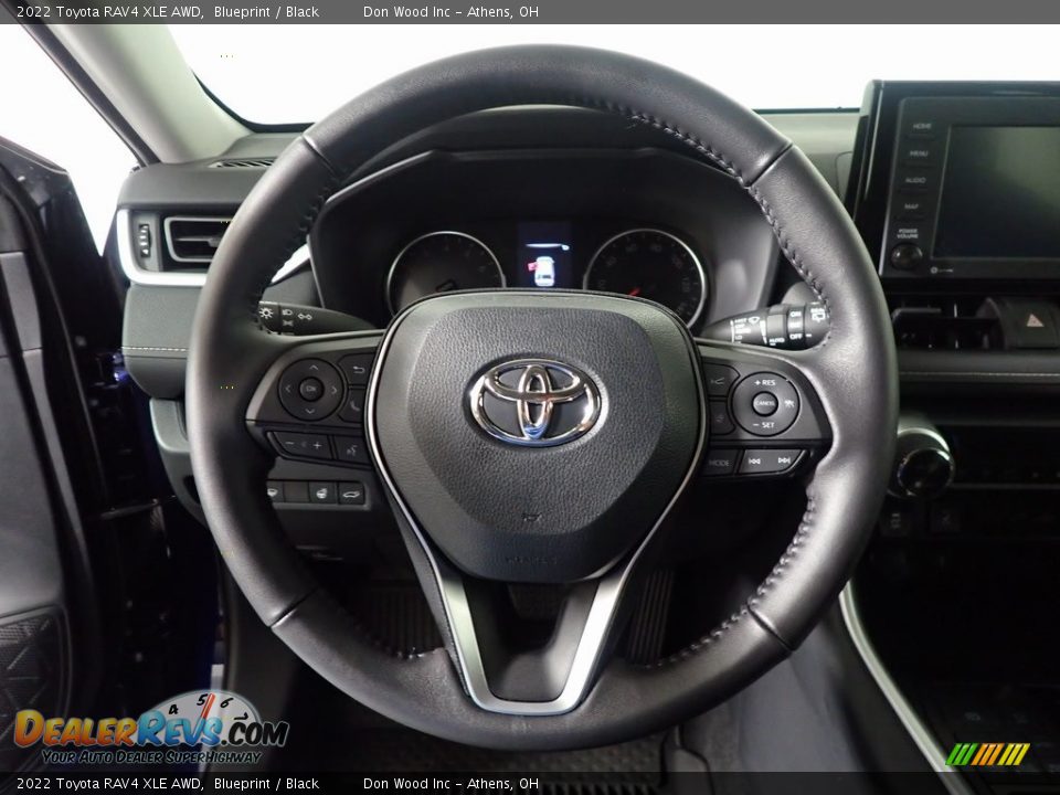 2022 Toyota RAV4 XLE AWD Blueprint / Black Photo #24