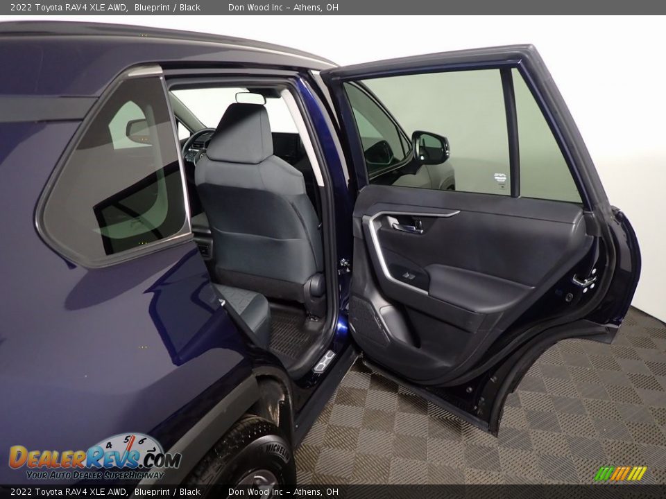 2022 Toyota RAV4 XLE AWD Blueprint / Black Photo #33