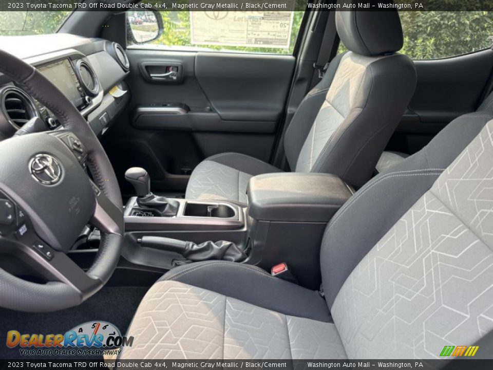 Front Seat of 2023 Toyota Tacoma TRD Off Road Double Cab 4x4 Photo #4