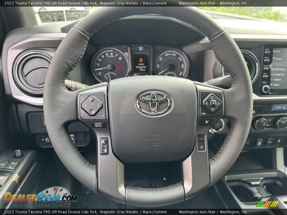 2023 Toyota Tacoma TRD Off Road Double Cab 4x4 Steering Wheel Photo #10