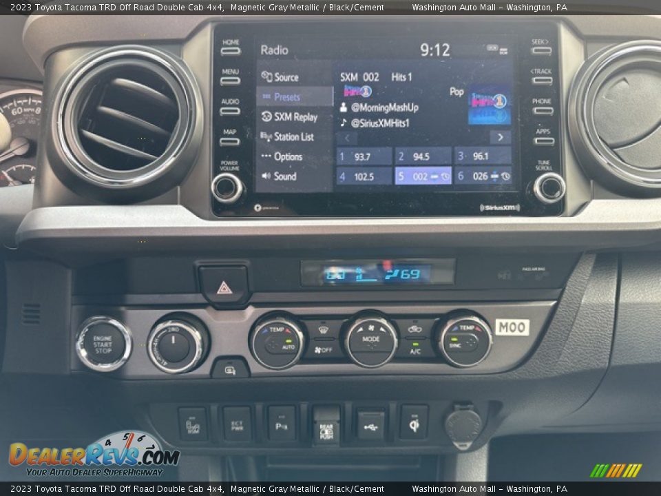 Controls of 2023 Toyota Tacoma TRD Off Road Double Cab 4x4 Photo #12