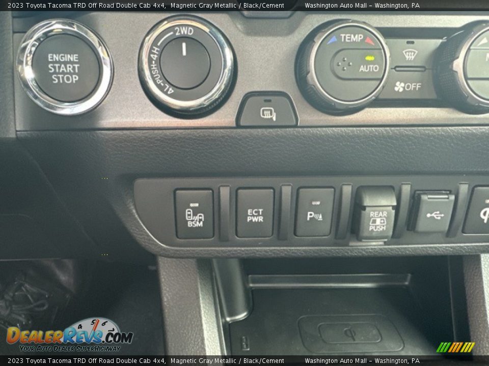 Controls of 2023 Toyota Tacoma TRD Off Road Double Cab 4x4 Photo #16