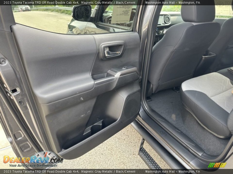 2023 Toyota Tacoma TRD Off Road Double Cab 4x4 Magnetic Gray Metallic / Black/Cement Photo #19