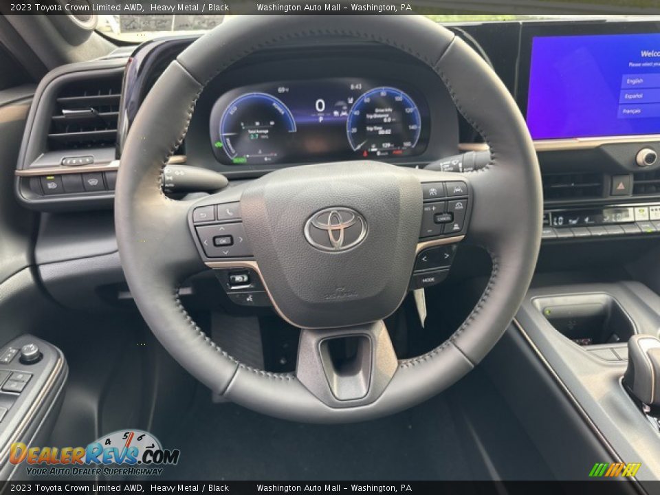 2023 Toyota Crown Limited AWD Steering Wheel Photo #9