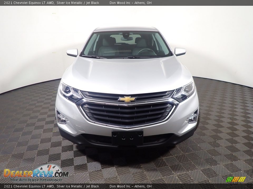 2021 Chevrolet Equinox LT AWD Silver Ice Metallic / Jet Black Photo #4