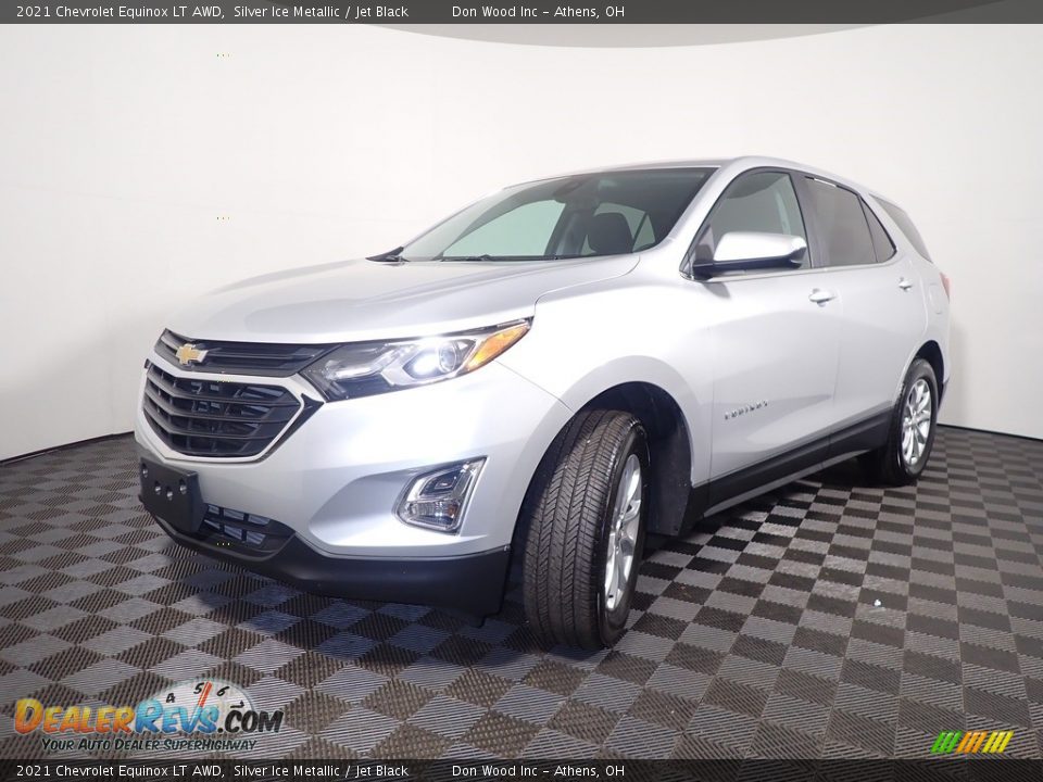 2021 Chevrolet Equinox LT AWD Silver Ice Metallic / Jet Black Photo #7