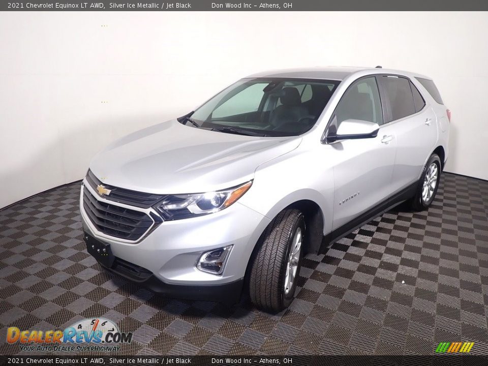 2021 Chevrolet Equinox LT AWD Silver Ice Metallic / Jet Black Photo #8