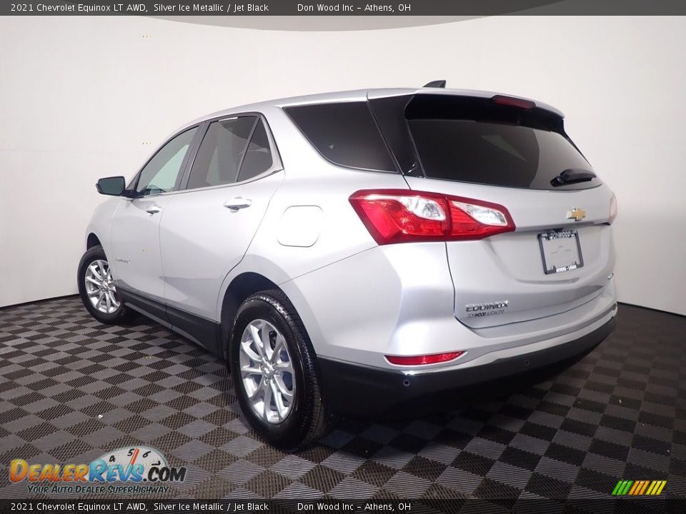 2021 Chevrolet Equinox LT AWD Silver Ice Metallic / Jet Black Photo #9