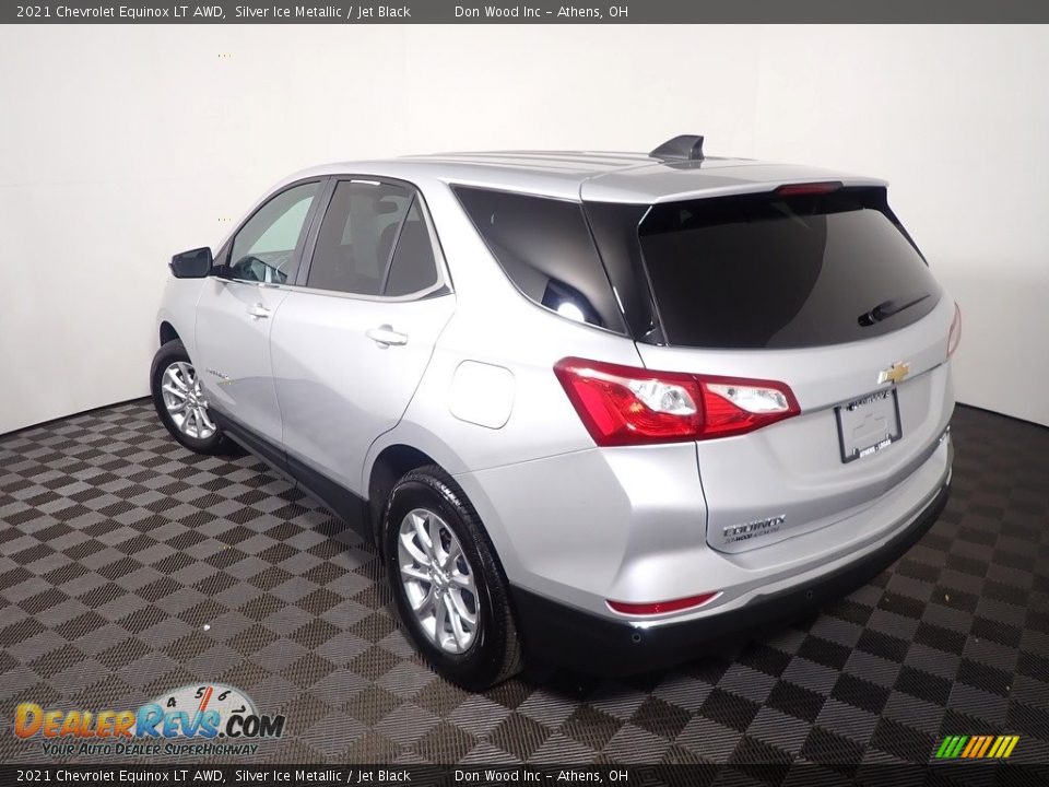 2021 Chevrolet Equinox LT AWD Silver Ice Metallic / Jet Black Photo #10