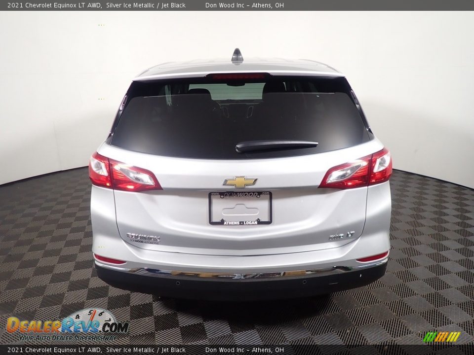 2021 Chevrolet Equinox LT AWD Silver Ice Metallic / Jet Black Photo #11