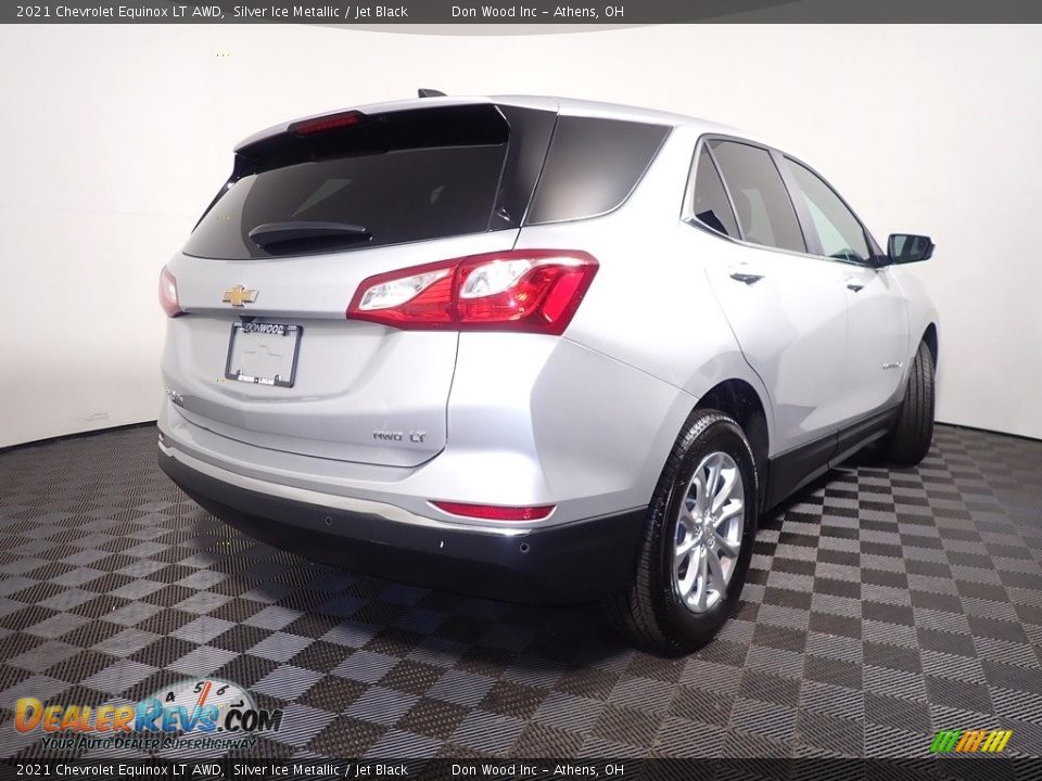 2021 Chevrolet Equinox LT AWD Silver Ice Metallic / Jet Black Photo #14