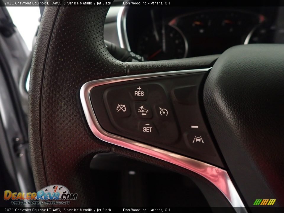 2021 Chevrolet Equinox LT AWD Silver Ice Metallic / Jet Black Photo #24