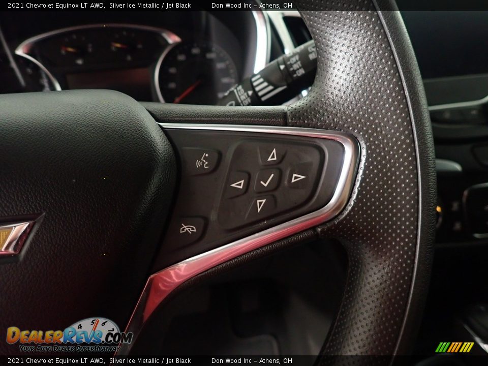2021 Chevrolet Equinox LT AWD Silver Ice Metallic / Jet Black Photo #25
