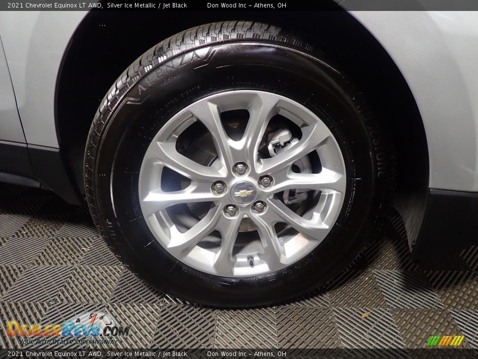2021 Chevrolet Equinox LT AWD Silver Ice Metallic / Jet Black Photo #36
