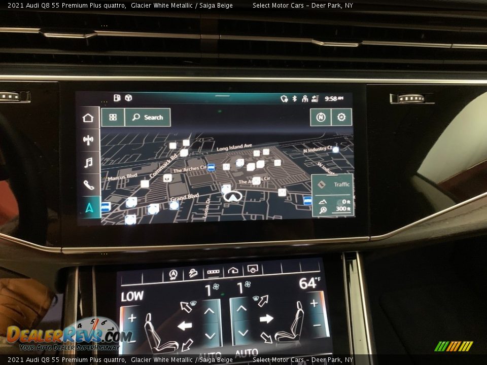 Navigation of 2021 Audi Q8 55 Premium Plus quattro Photo #12