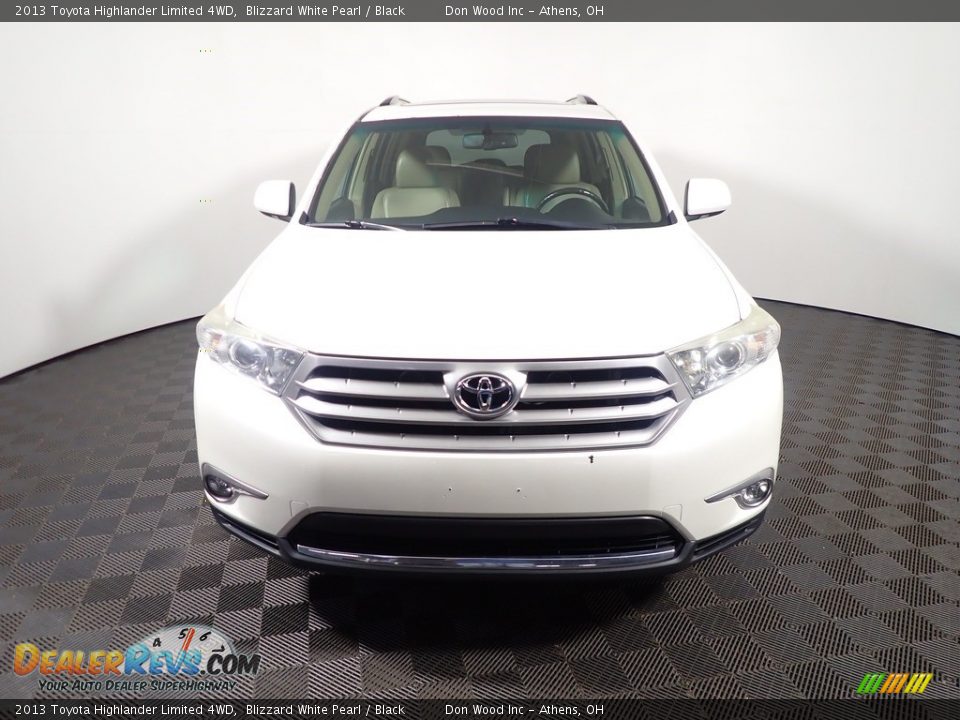 2013 Toyota Highlander Limited 4WD Blizzard White Pearl / Black Photo #9