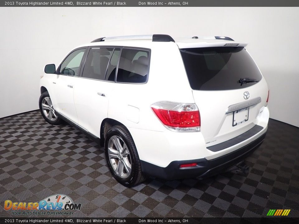 2013 Toyota Highlander Limited 4WD Blizzard White Pearl / Black Photo #15