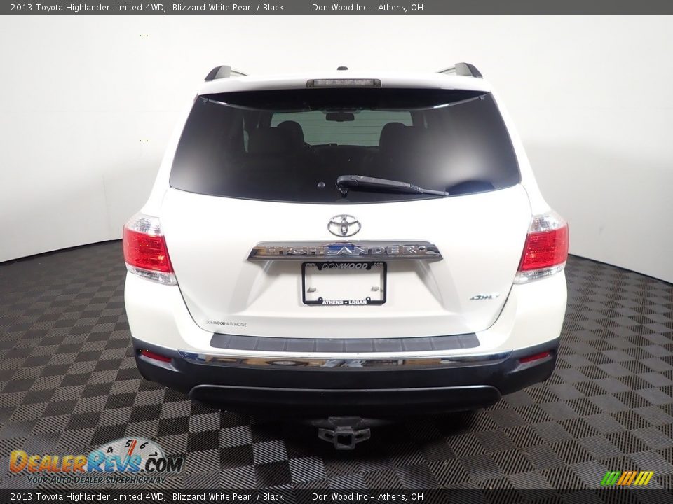 2013 Toyota Highlander Limited 4WD Blizzard White Pearl / Black Photo #16