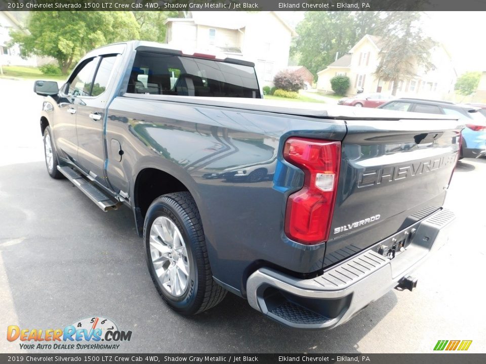 2019 Chevrolet Silverado 1500 LTZ Crew Cab 4WD Shadow Gray Metallic / Jet Black Photo #13