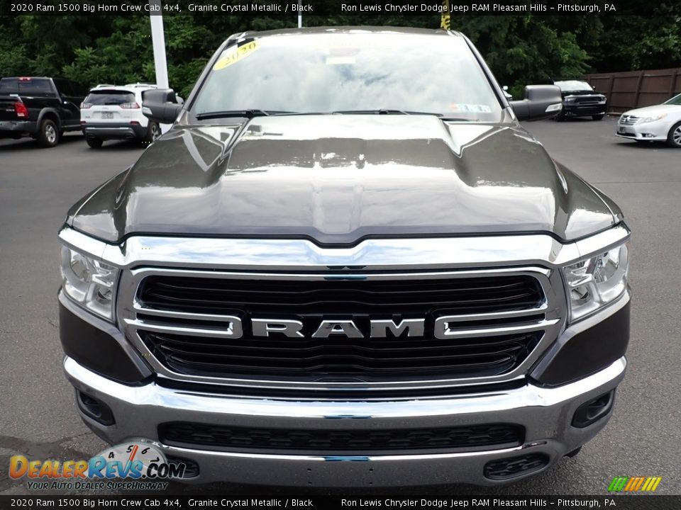 2020 Ram 1500 Big Horn Crew Cab 4x4 Granite Crystal Metallic / Black Photo #9