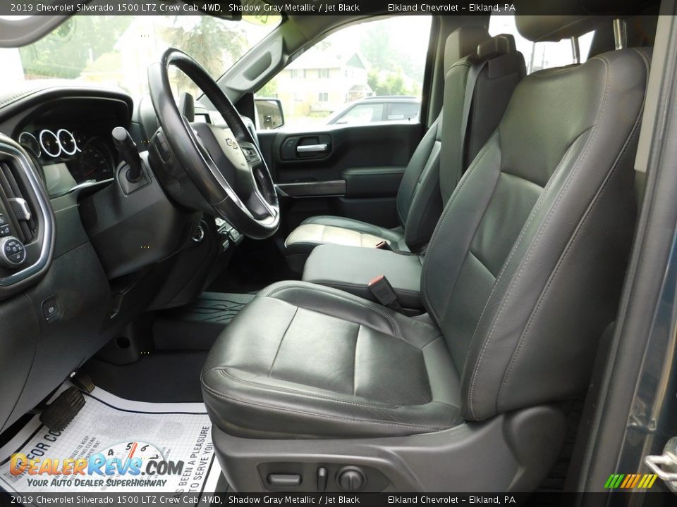 2019 Chevrolet Silverado 1500 LTZ Crew Cab 4WD Shadow Gray Metallic / Jet Black Photo #23