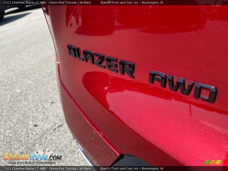 2021 Chevrolet Blazer LT AWD Cherry Red Tintcoat / Jet Black Photo #8