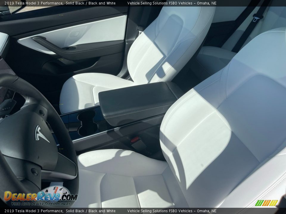 Front Seat of 2019 Tesla Model 3 Performance Photo #9